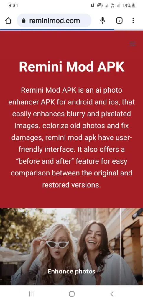 how to download and install remini mod apk